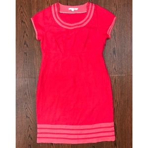 Boden Red Carousel Sheath Dress Size 10